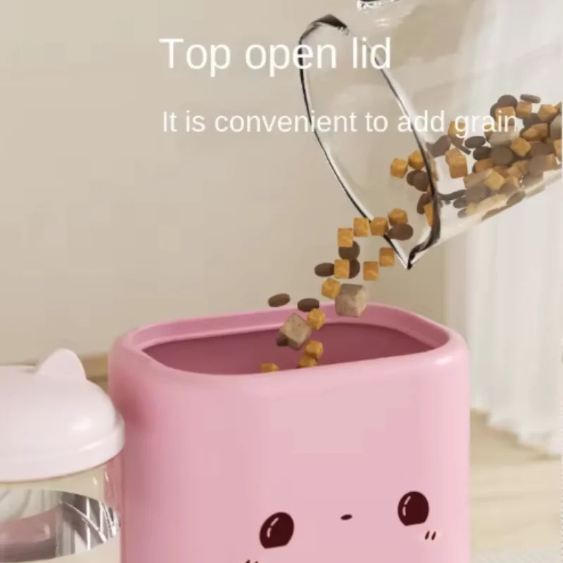 Comedero automático para gatos y perros pequeños con bebedero - imagen 5