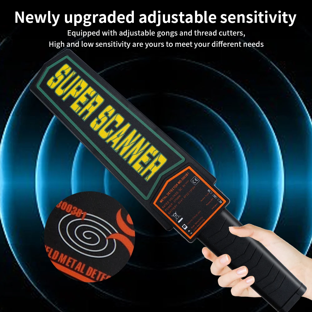 Detector de metales portátil para seguridad y búsqueda exterior - imagen 4