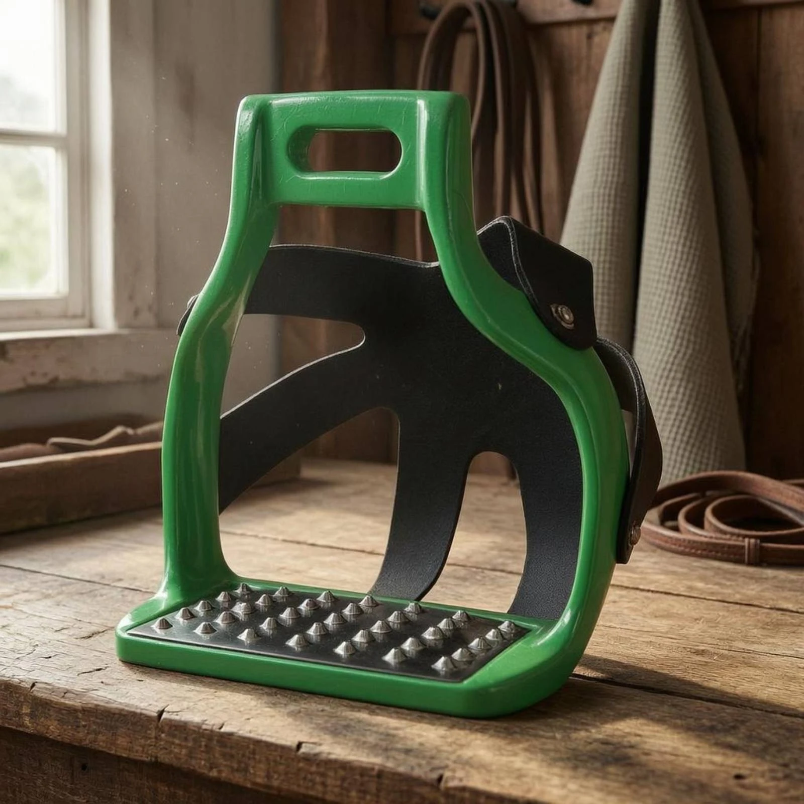 Estribos de seguridad para caballo, diseño moldeado duradero - imagen 4
