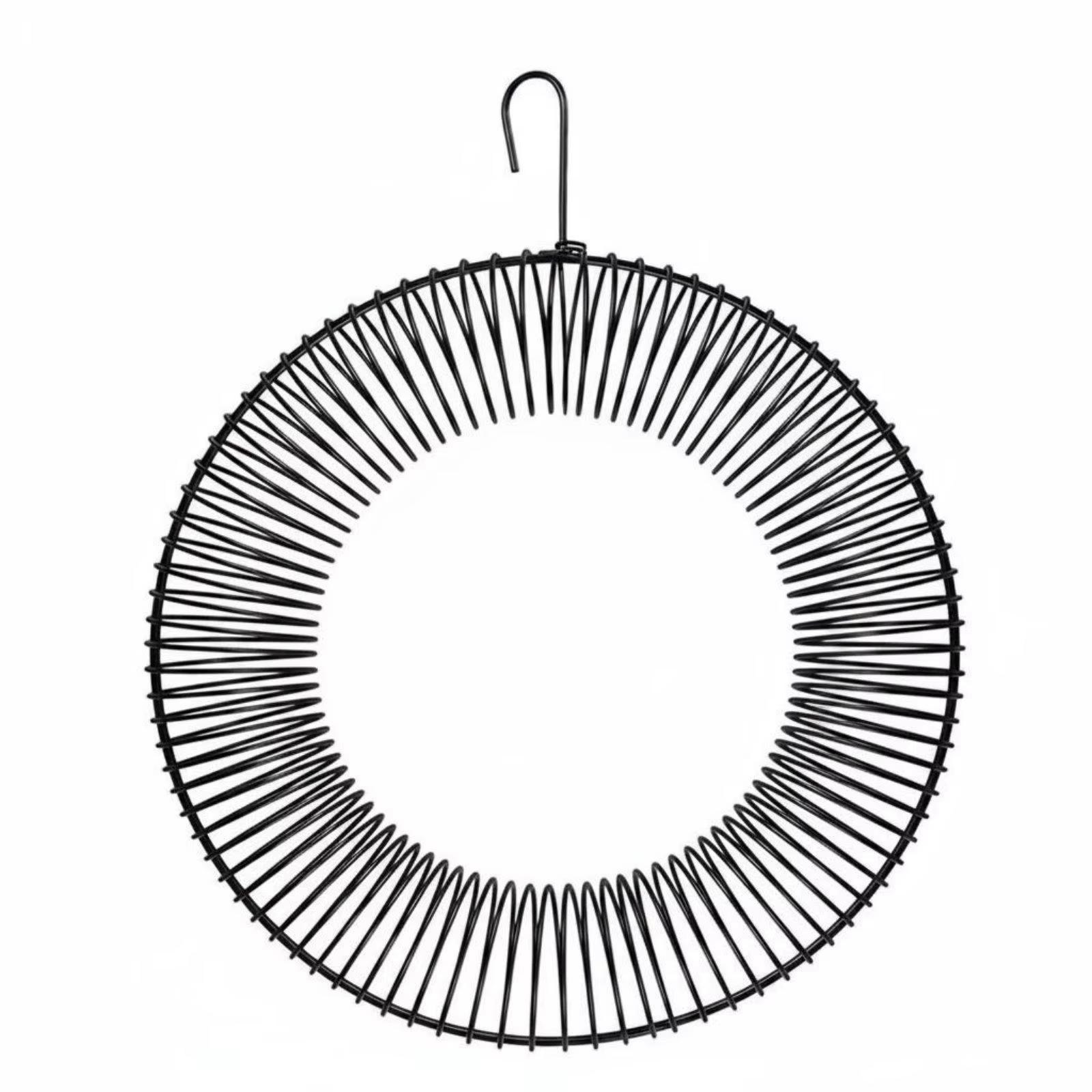 Soporte espiral para comedero de aves y ardillas, metálico y resistente al exterior - imagen 4