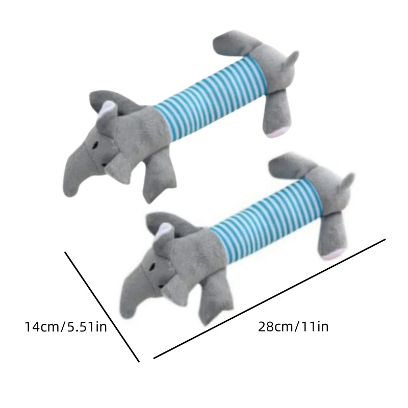 Juguete de felpa con sonido para perros y gatos