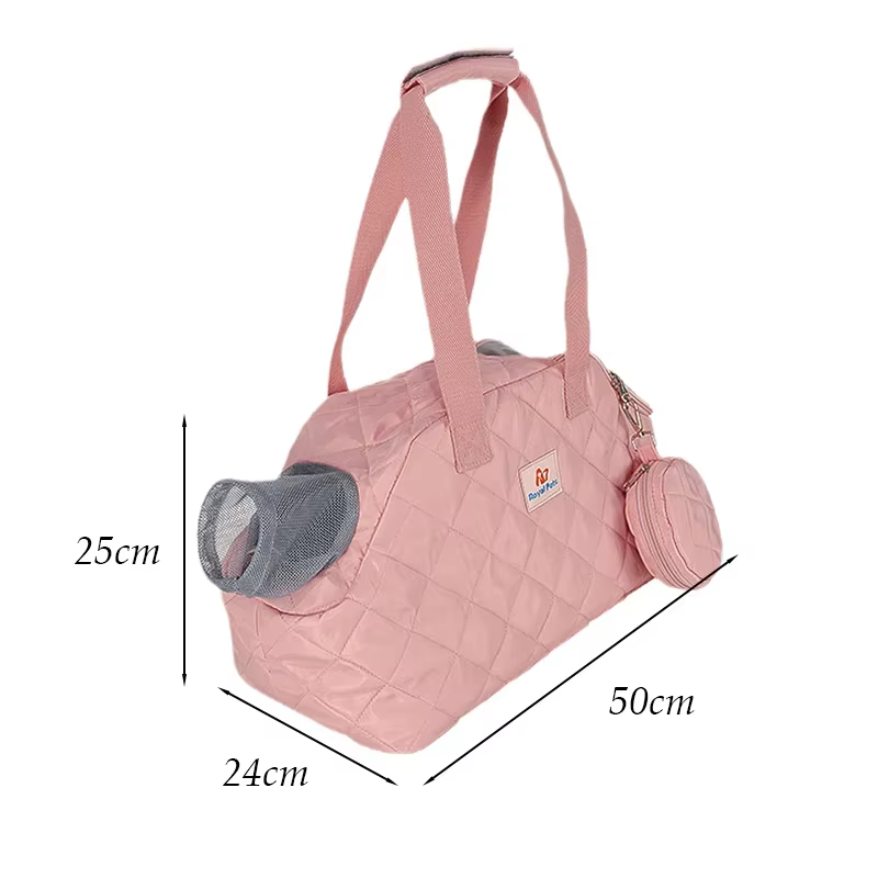 Bolso bandolera para mascotas con diseño portátil