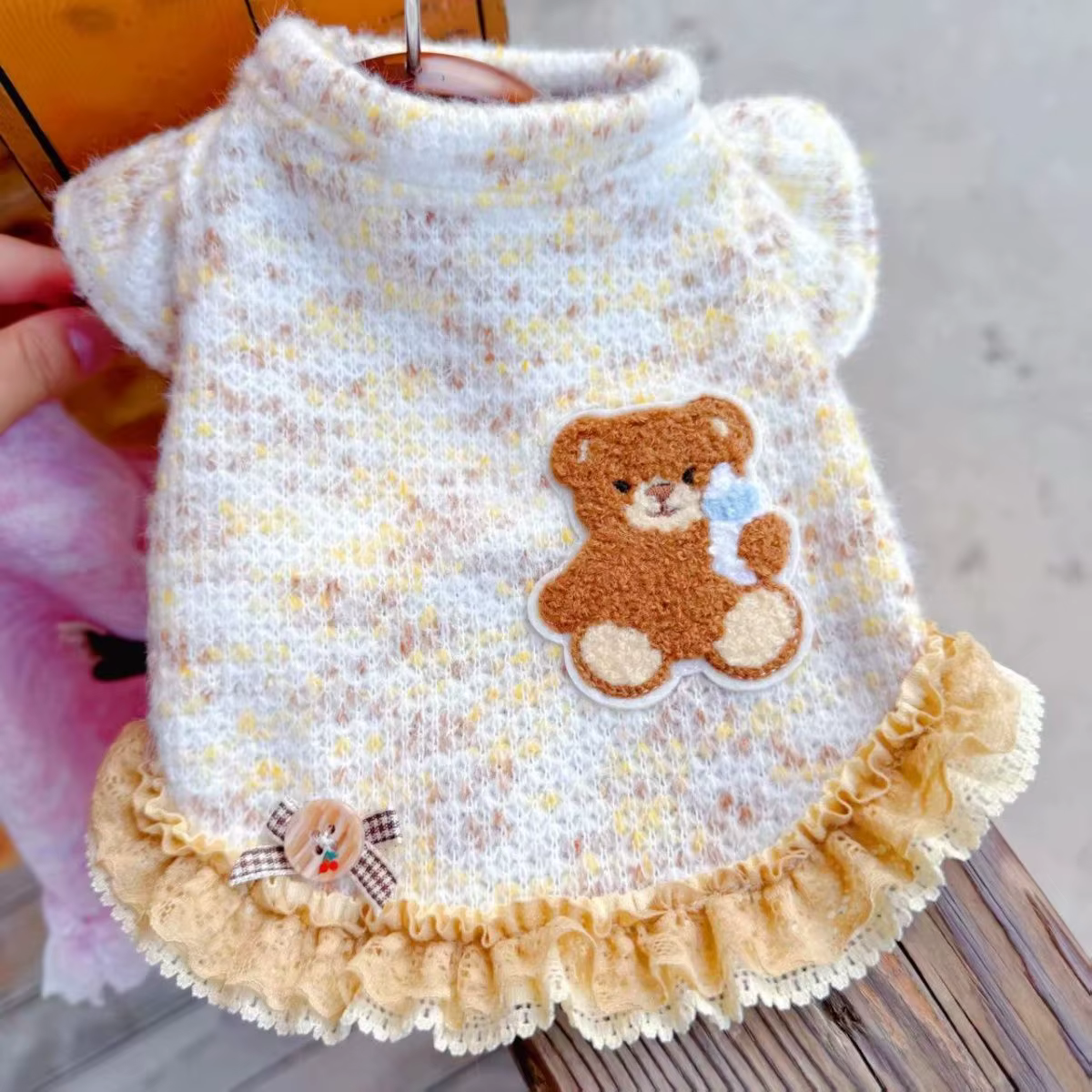 Jersey de punto para gatos y perros pequeños - imagen 3