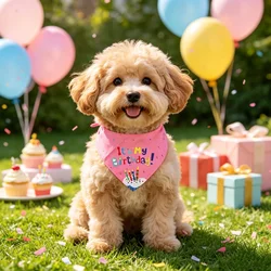 Pañuelo triangular para perros y gatos – Complemento de fiesta