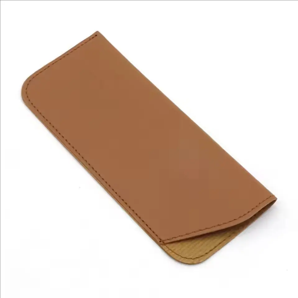 Funda estuche suave portátil para gafas de lectura, cuero PU - imagen 2