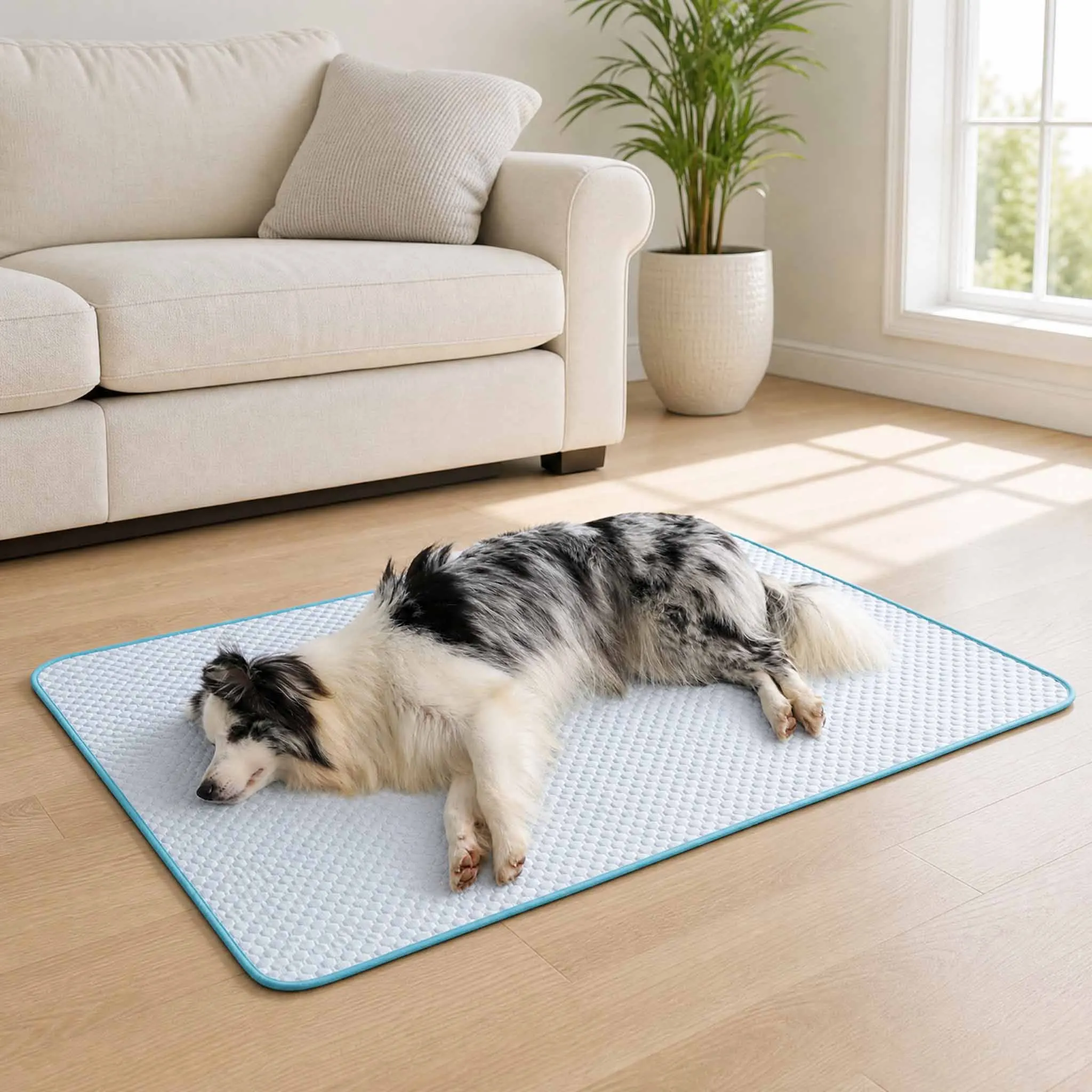 Alfombra refrescante de verano antideslizante para gatos y perros - imagen 4