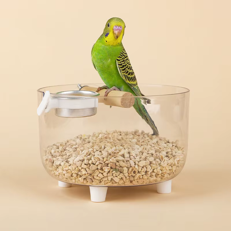 Percha para afilado de uñas y adiestramiento de periquitos