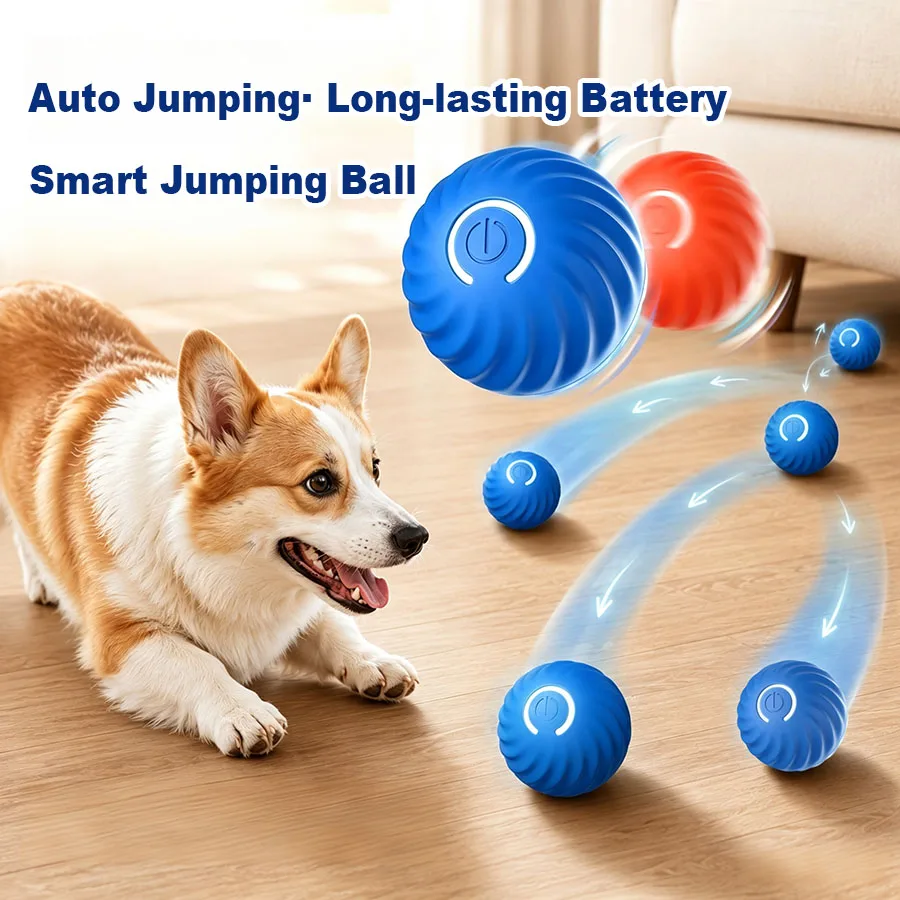 Pelota interactiva móvil para perros y gatos, juguete automático - imagen 5
