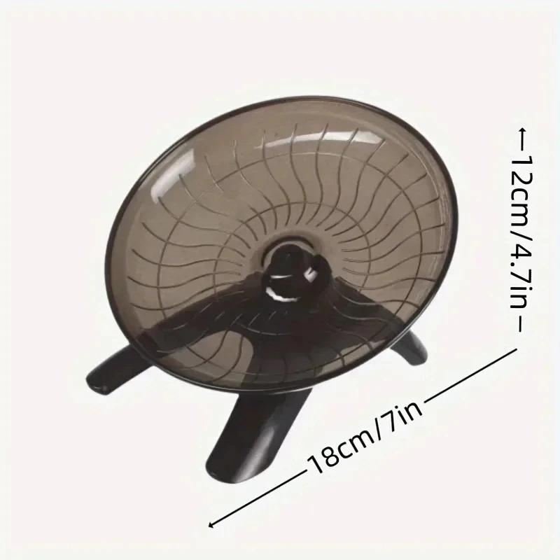 Rueda de ejercicio silenciosa para hámster, ratón y erizo - imagen 3