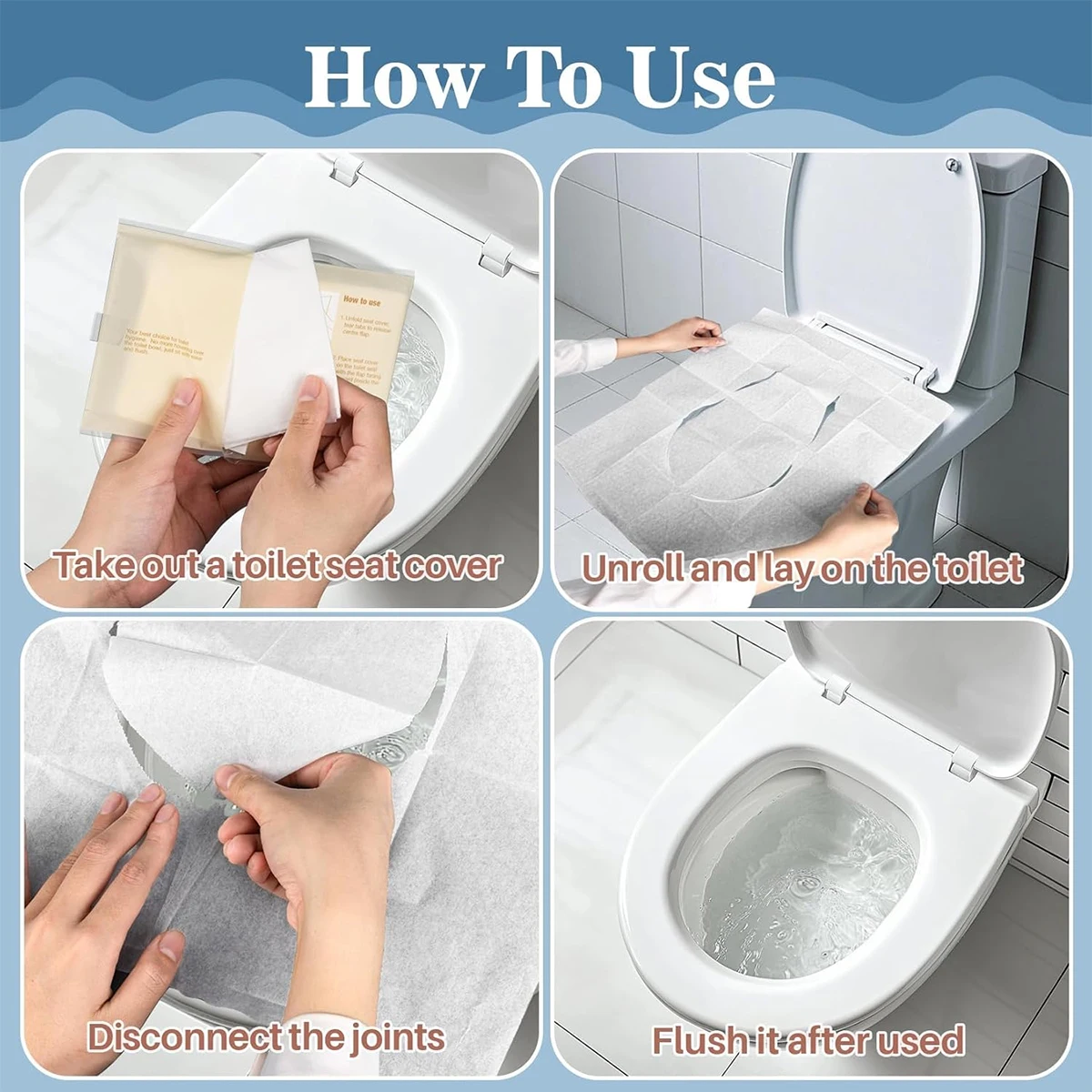 Toallitas higiēnicas portátiles para perros y gatos – Desechables y biodegradables - imagen 2