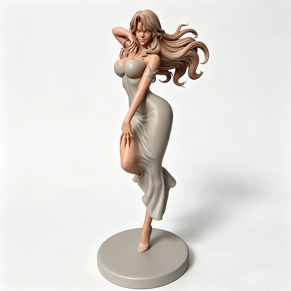 Miniatura de resina 3D gris no requiere montaje ni pintura para gato - imagen 4