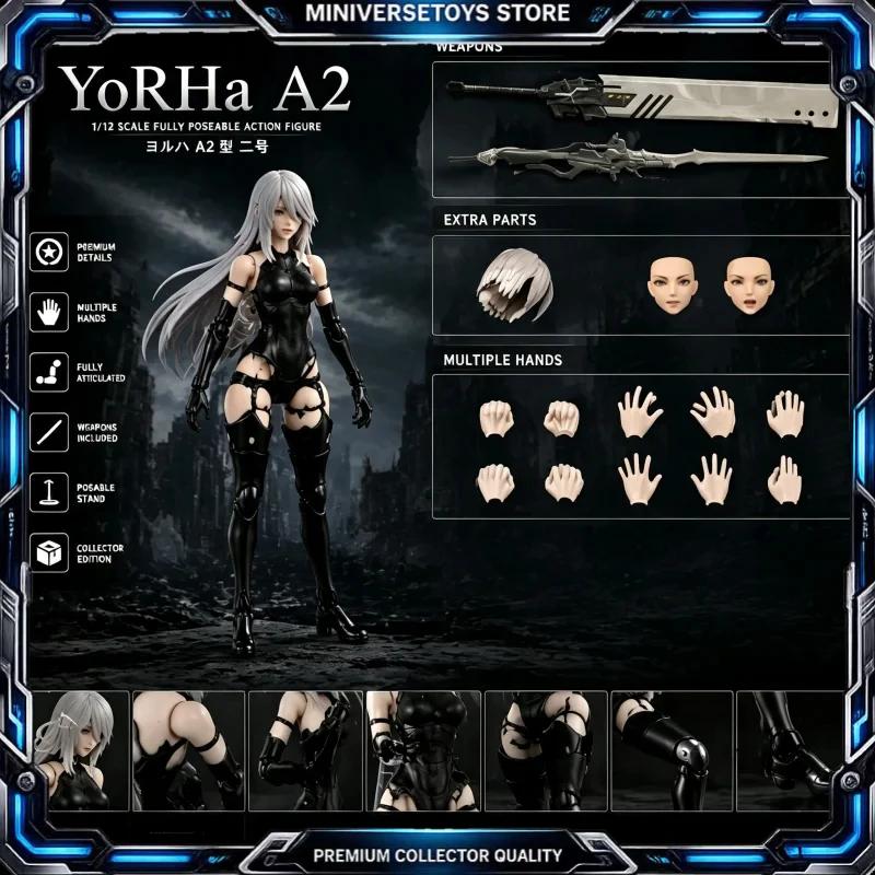 Figura articulada A2 de NieR:Automata para coleccionistas - imagen 3