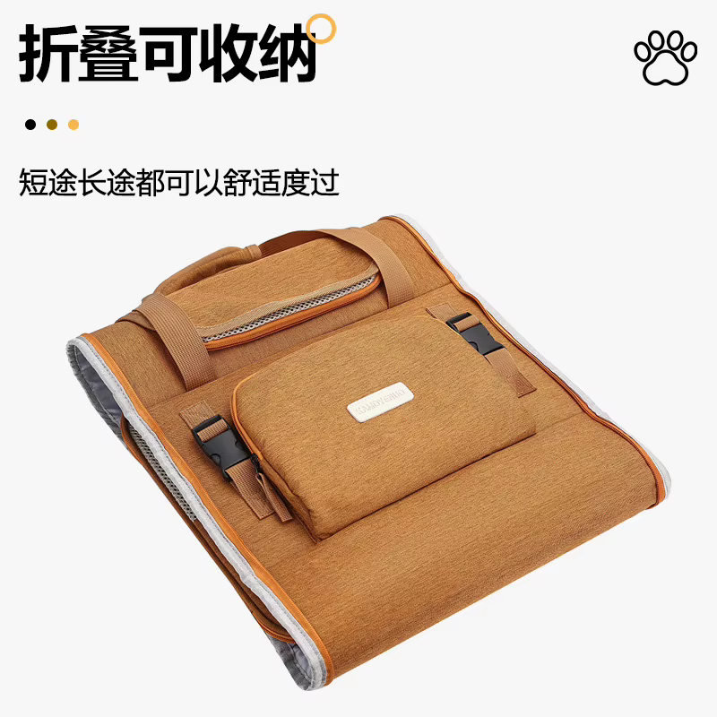 Mochila transportadora expandible para gatos y perros pequeños - imagen 2