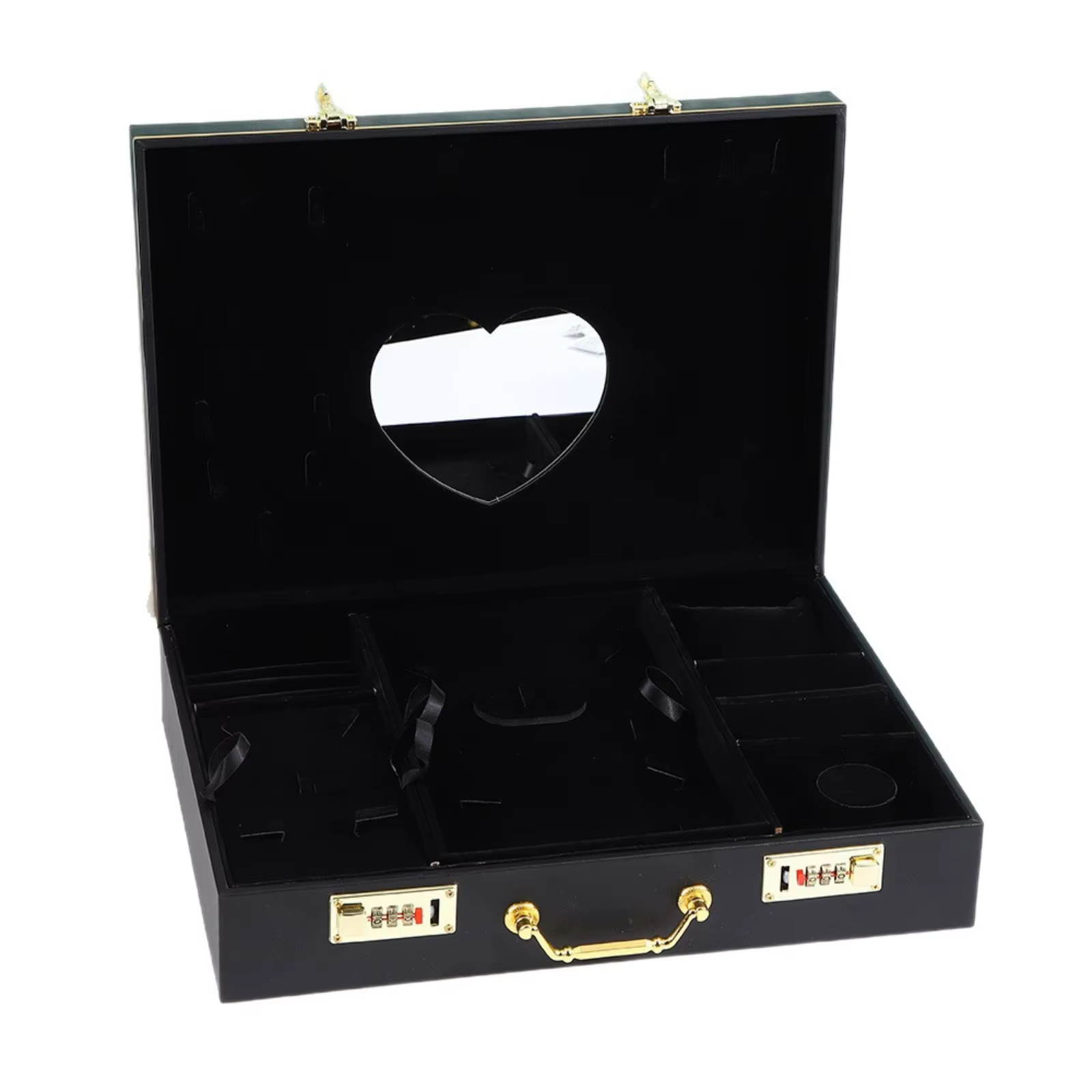 Caja de seguridad para joyas – Maleta de viaje compacta y elegante