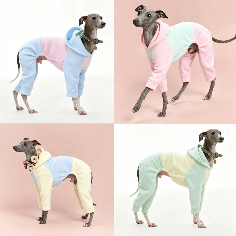 Sudadera Forro Polar Galgo Italiano y Whippet – Abrigo Cálido de Invierno - imagen 4