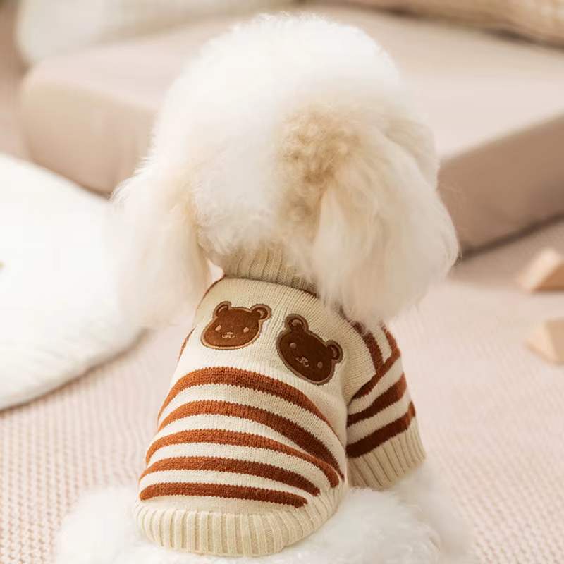 Jersey cálido de punto para gatos y perros – Suéter invierno