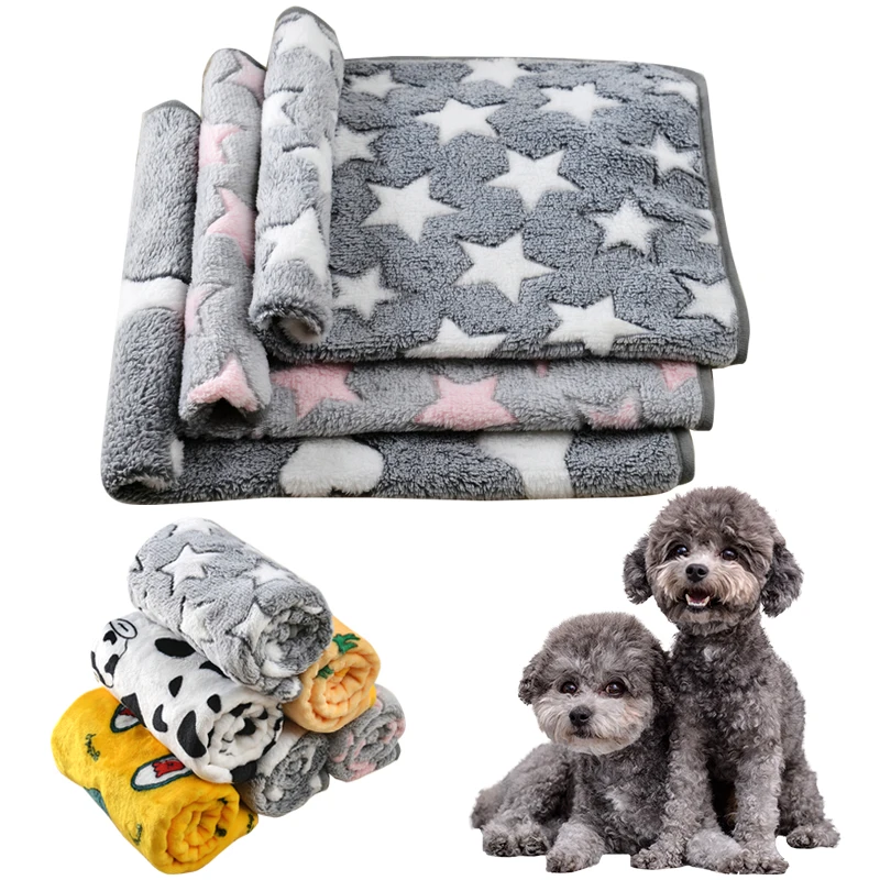 Estera de cama para perros suave y acogedora