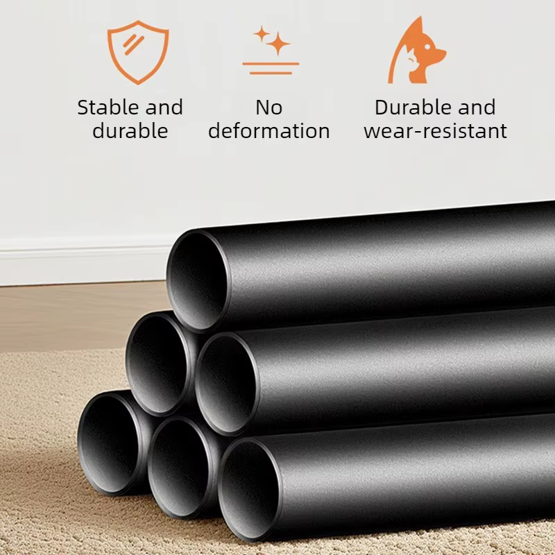 Barrera retráctil metálica 78 cm para gatos y perros – Escaleras y puertas - imagen 2
