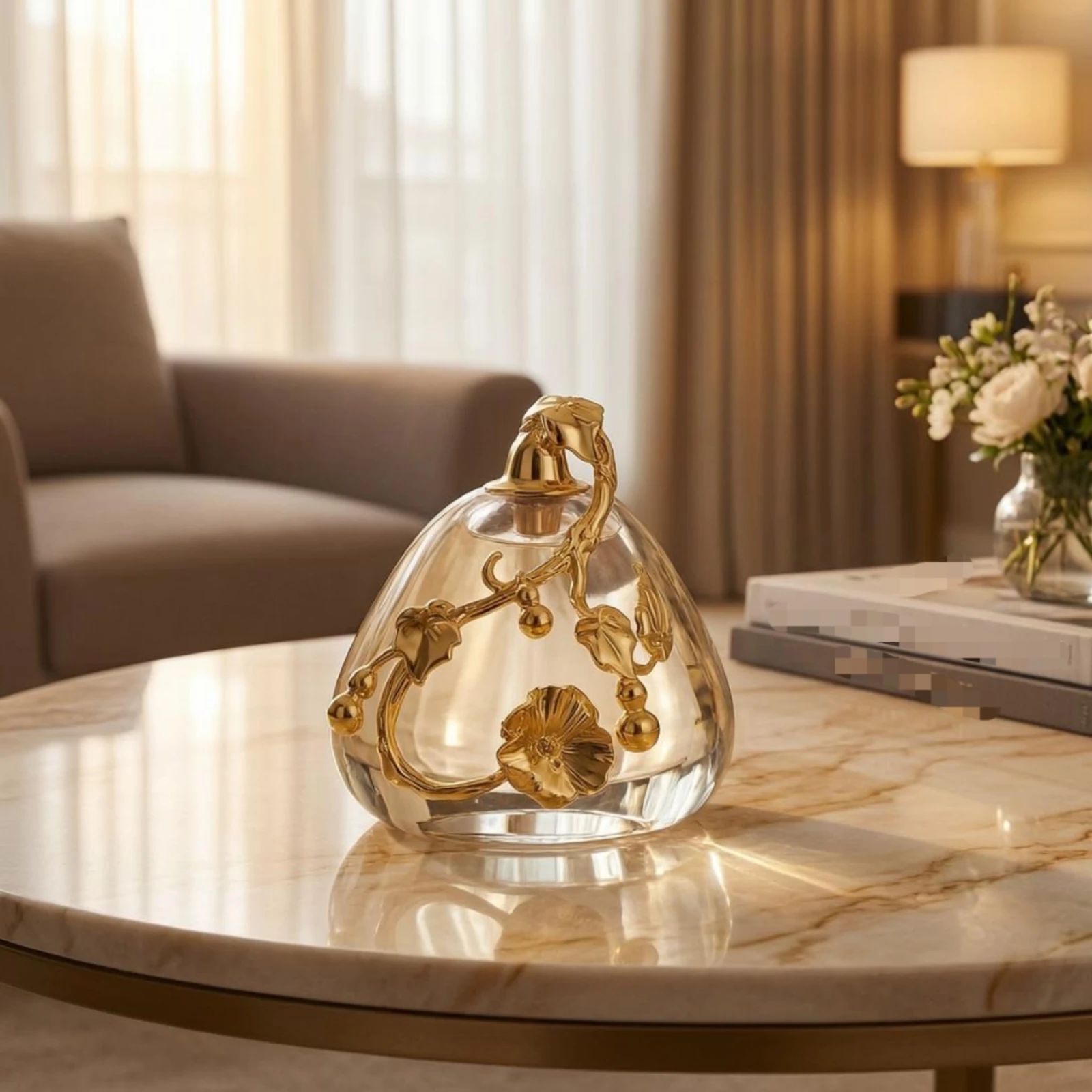 Adorno decorativo de vidrio transparente apto para gatos y perros - imagen 5