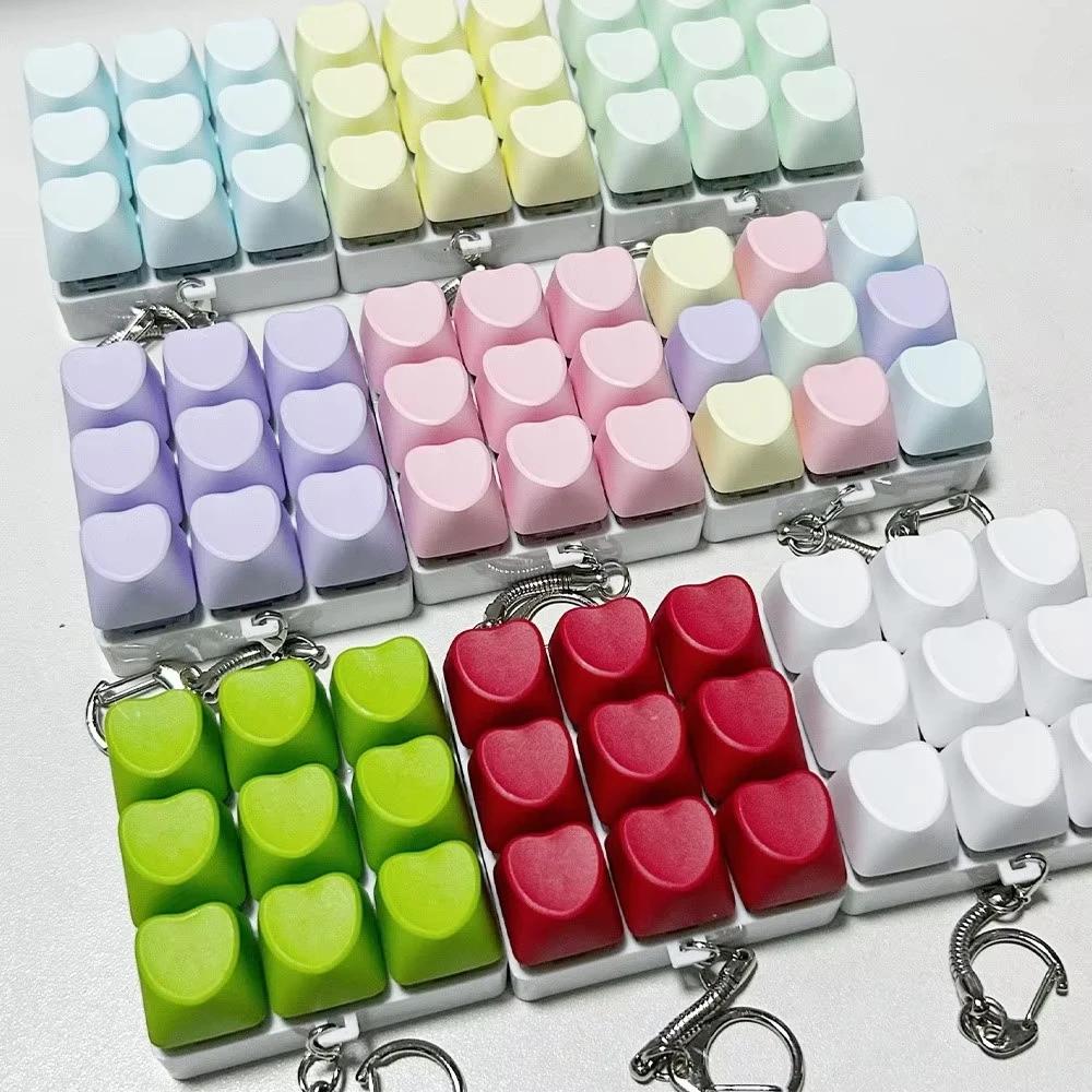 Juguete antiestrés en forma de corazón para gatos y perros, sin luz - imagen 3