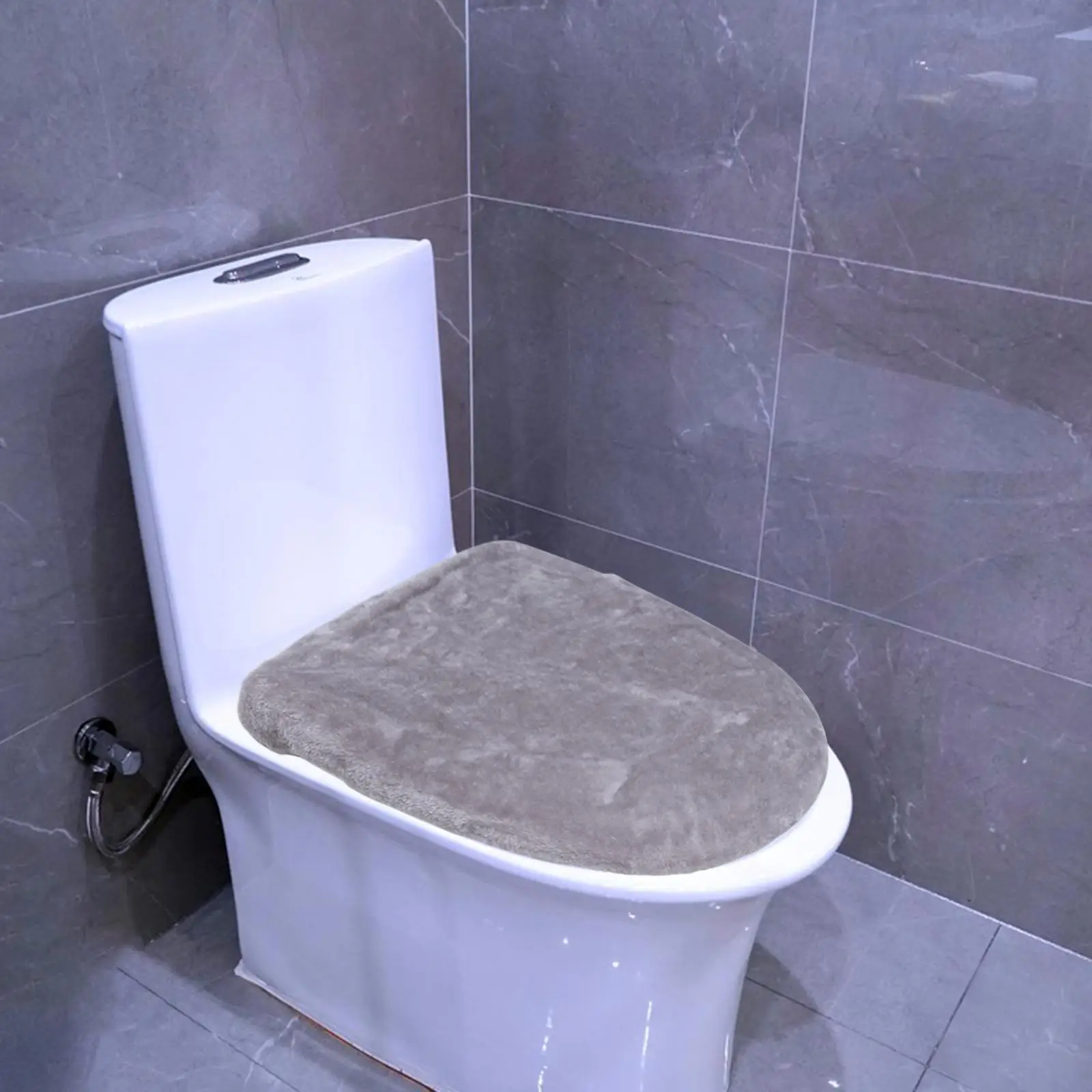 Protector de baño para gato – Funda de terciopelo antideslizante - imagen 2
