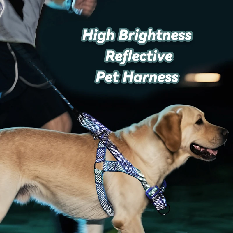 Arnés antirones para perro reflectante y antiestrangulamiento - imagen 2