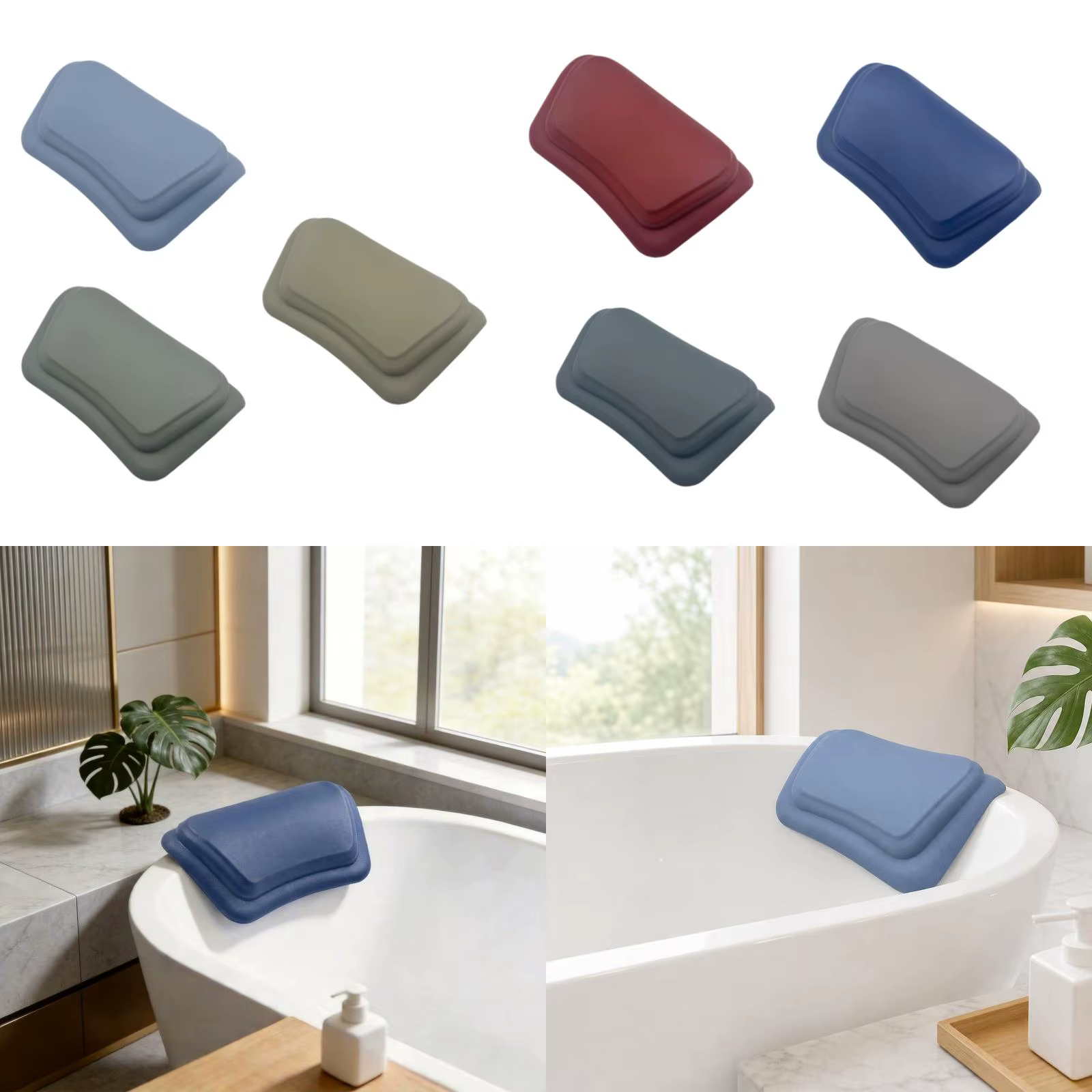 Almohada reposacabezas para baño y spa de gatos y perros - imagen 3