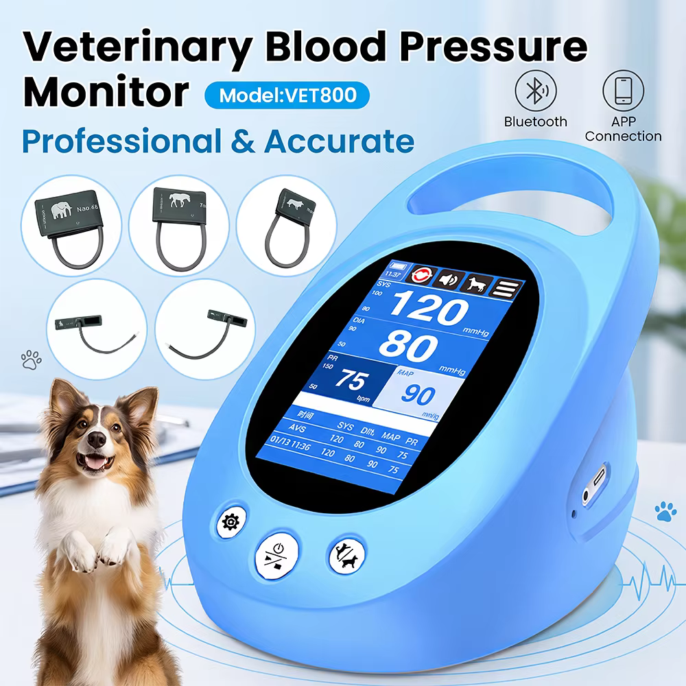 Monitor Presión Arterial NIBP Veterinario para Perros y Gatos con Pantalla Táctil - imagen 5
