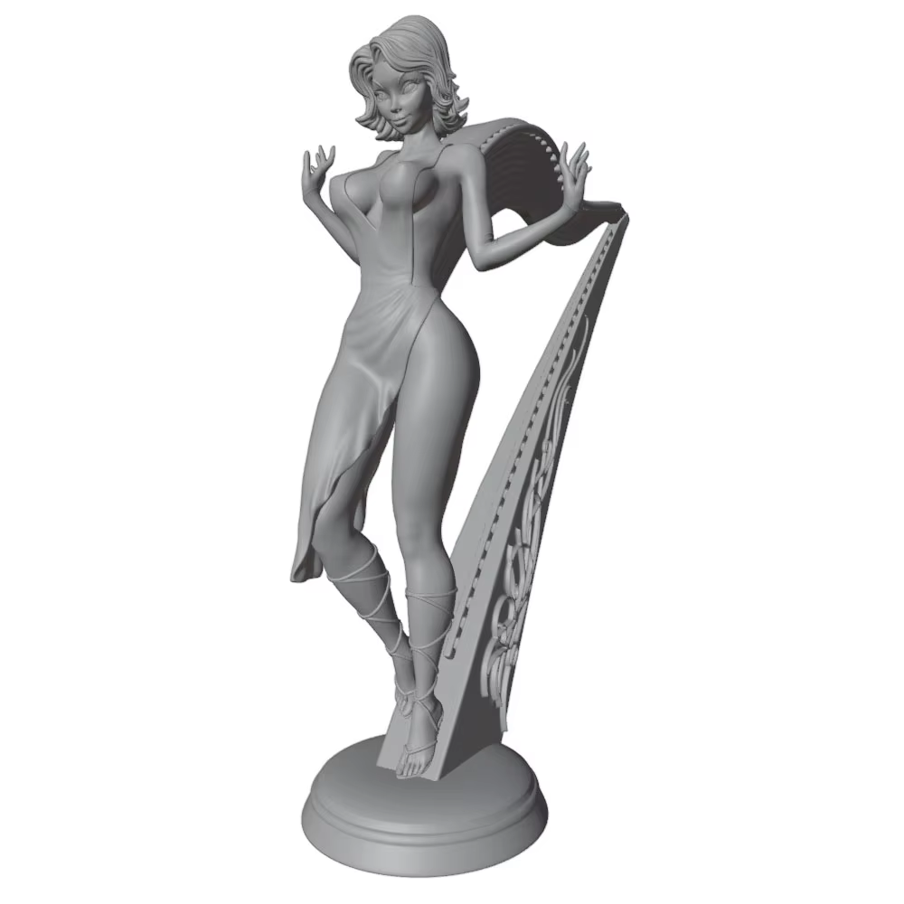Miniatura GK de resina gris 3D, modelo DIY sin montar ni pintar