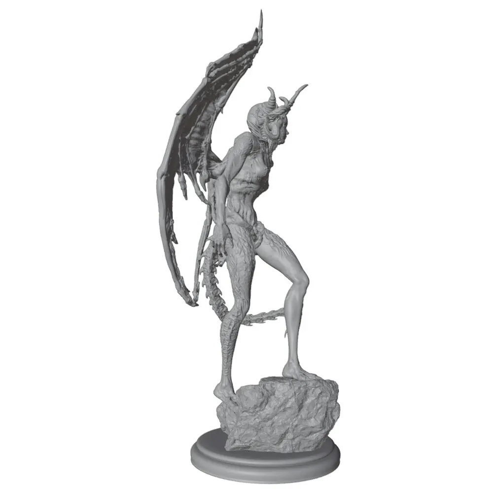 Figura de anime en miniatura sin montar ni pintar - imagen 3