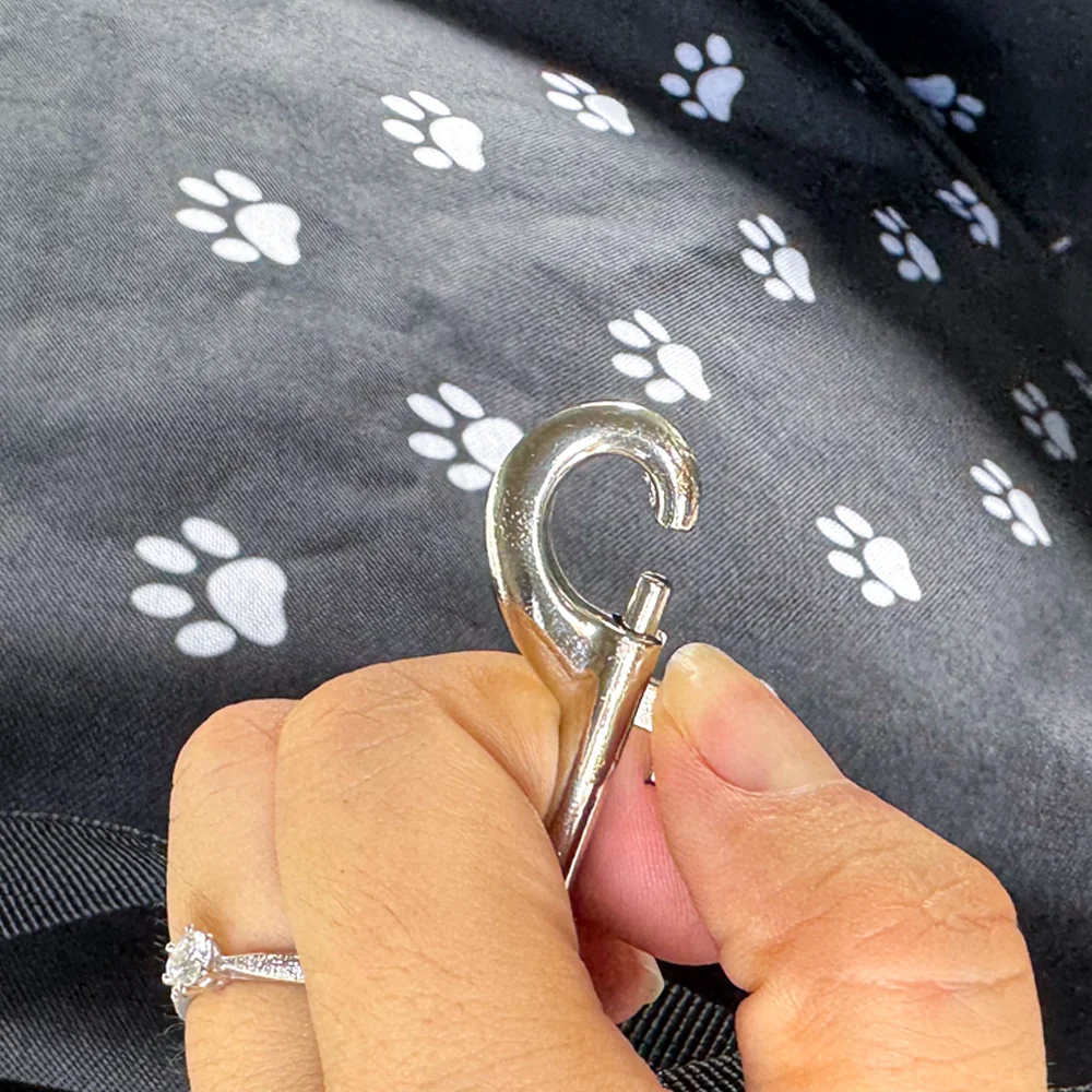 Silla de Auto para Mascotas – Cesta Trasera con Cojín Reforzado - imagen 4