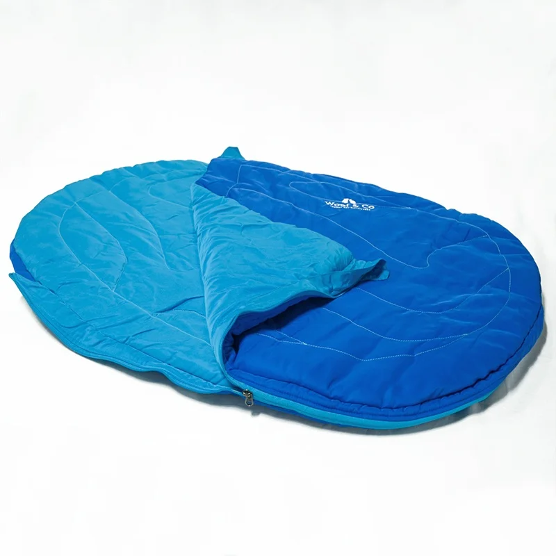 Detalle del material impermeable del saco