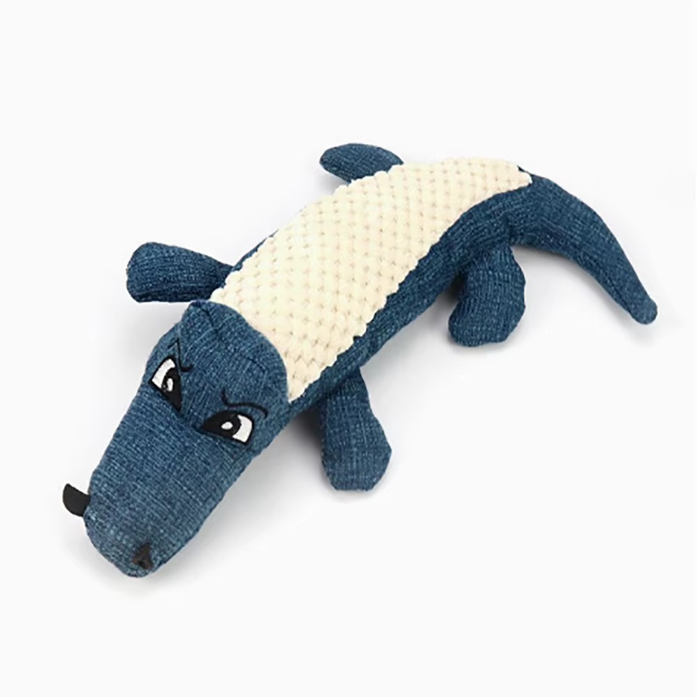 Juguete chirriante para perros cachorros con hueso de patata - imagen 4