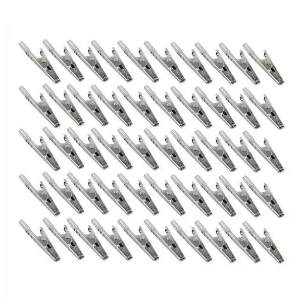 Pinzas cocodrilo para cables de soldadura y pruebas eléctricas
