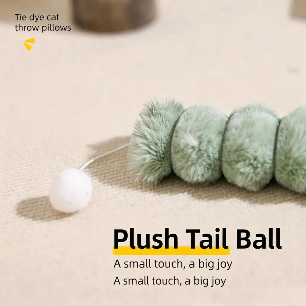 Almohada de peluche con hierba gatera para gatitos - imagen 5