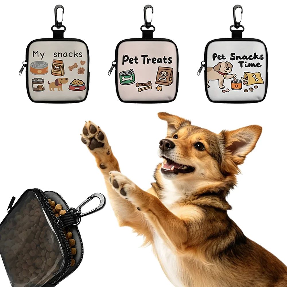 Bolsa de premios para perros con gancho y cremallera - imagen 4