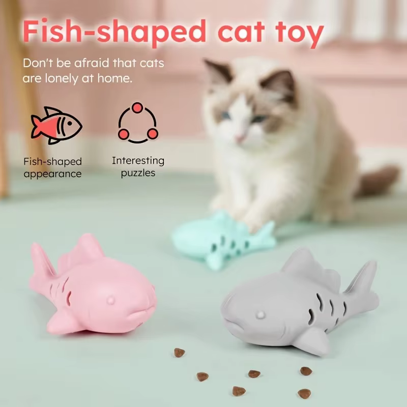 Juguete interactivo para gatos con dispensador lento antiderrames