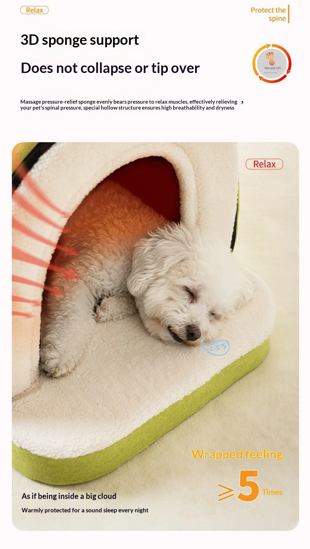 Nido para dormir en invierno