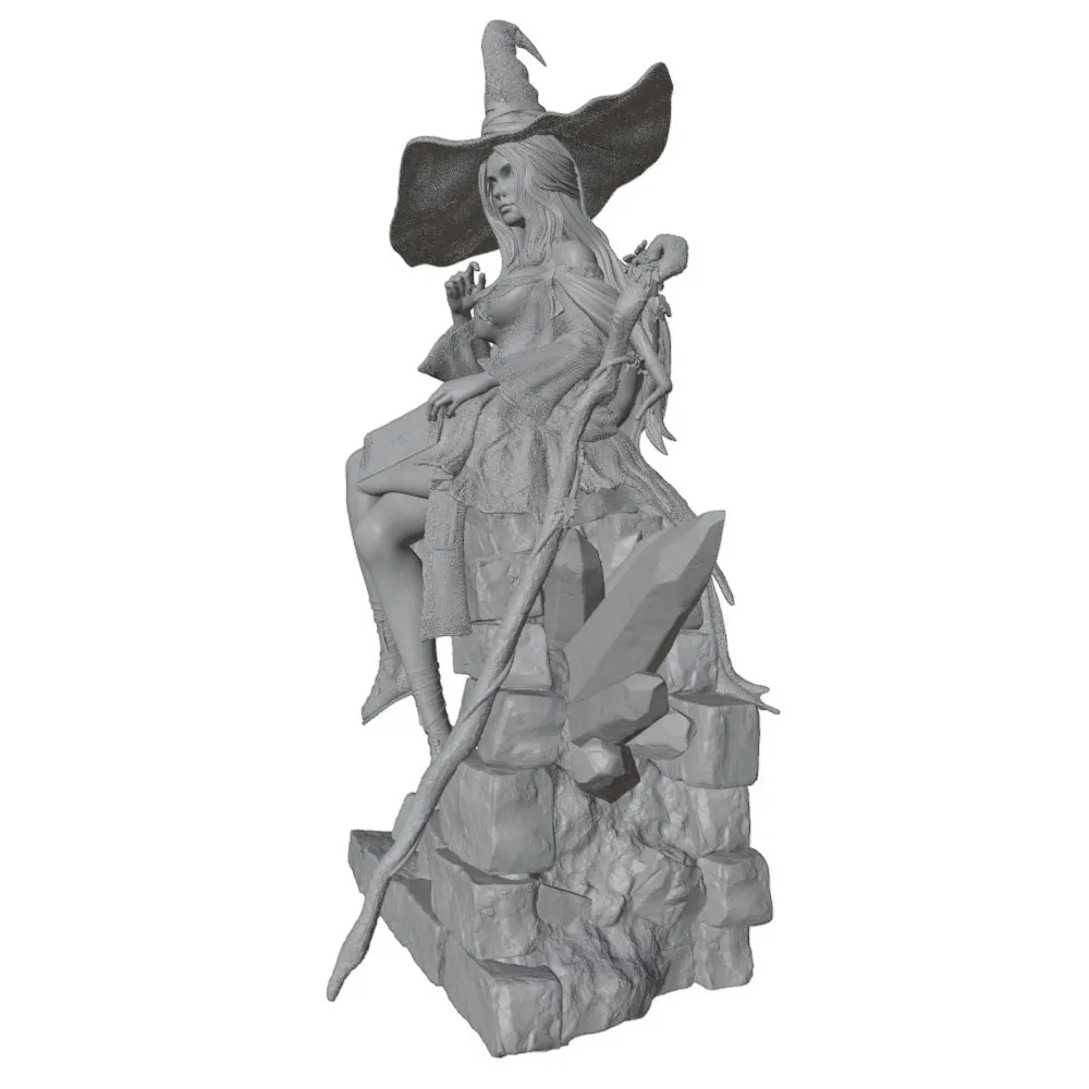 Miniatura Anime 1/24 para Pintar – Figura DIY sin Ensamblar, 75mm - imagen 3