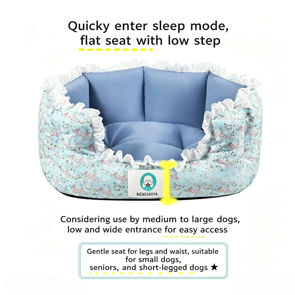Cama suave antiarañazos para gatos y perros pequeños, lavable - imagen 3