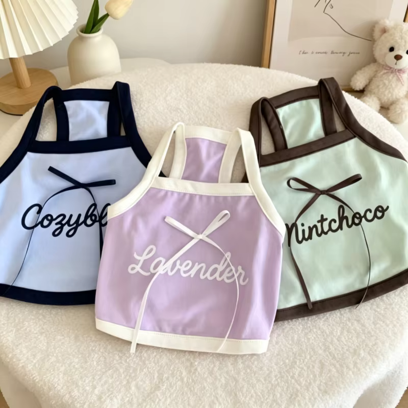 Chaleco de verano con letras para perros y gatos, ideal Bichón - imagen 5