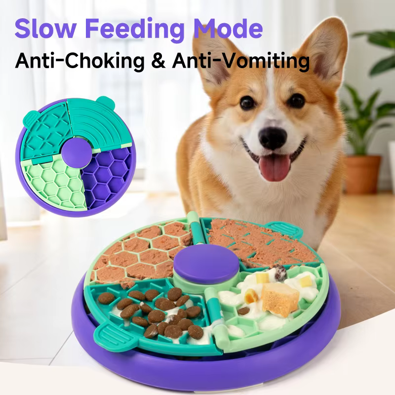 Comedero de alimentación lenta para perros antiasfixia y antiansiedad - imagen 5