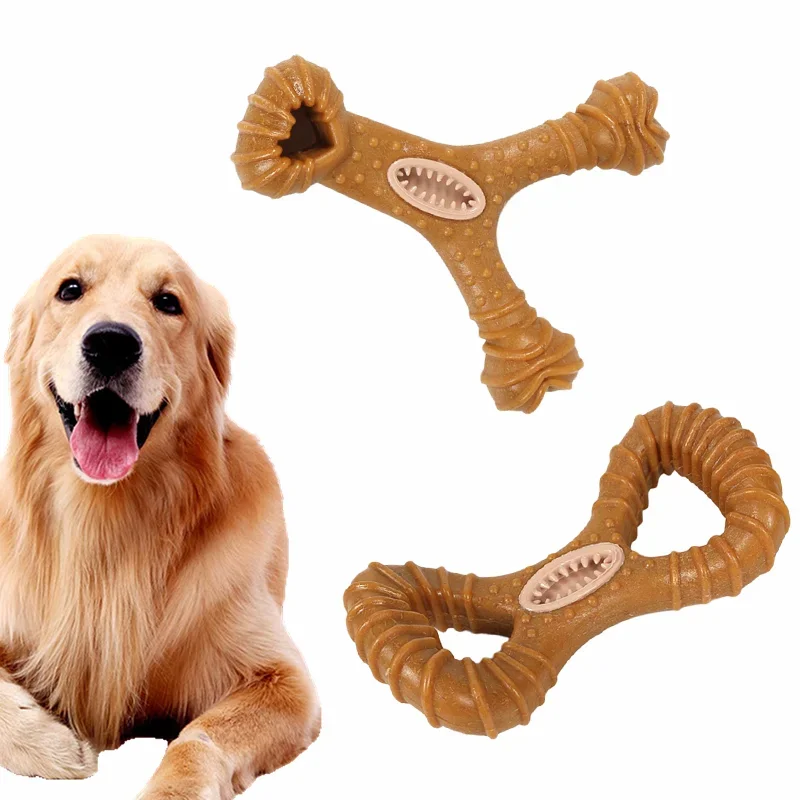 Juguete indestructible para masticar de haya: perros grandes