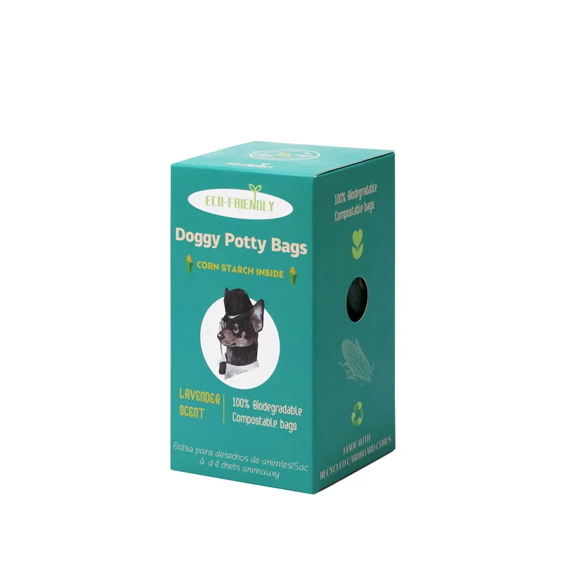 Bolsas recoge cacas biodegradables con dispensador para perros - imagen 2