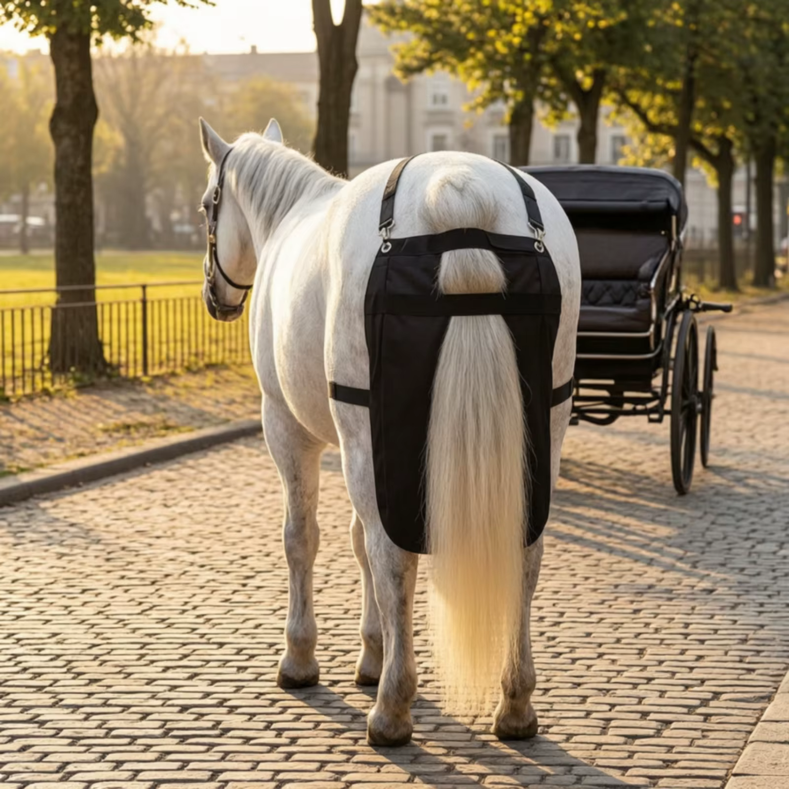 Bolsa Recoge Caca de Caballo Portátil – Resistente a Fugas para Establos y Paseos - imagen 2