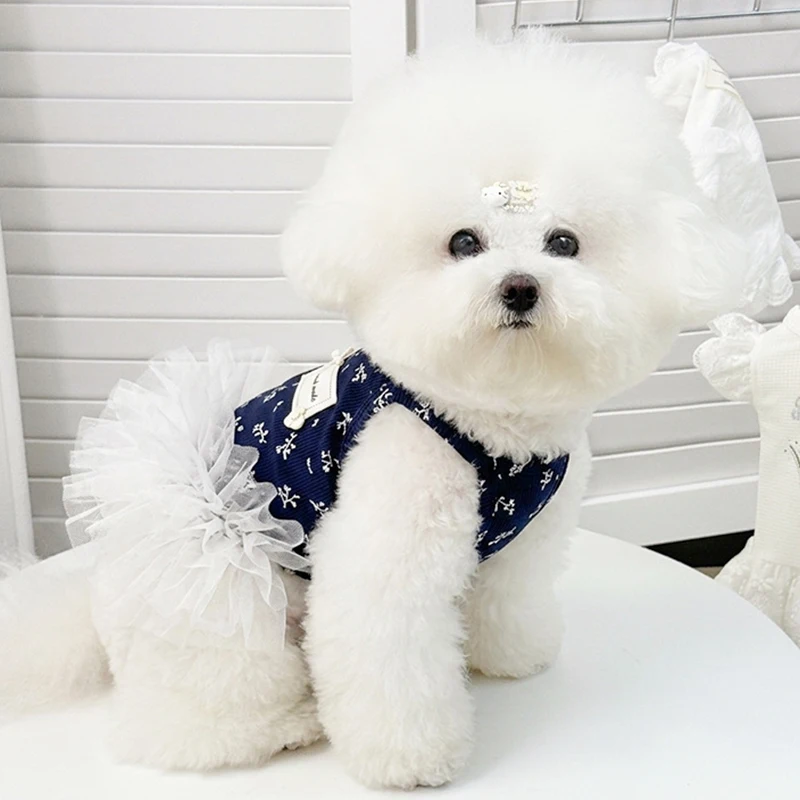 Ropa de verano con tirantes y tutú para perros y gatos - Chihuahua - imagen 4