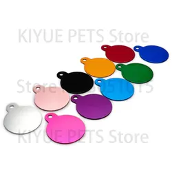 Etiquetas de identificación personalizadas en aluminio para perros y gatos