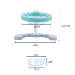 Comedero elevado ajustable para gatos y perros, tazón inclinado