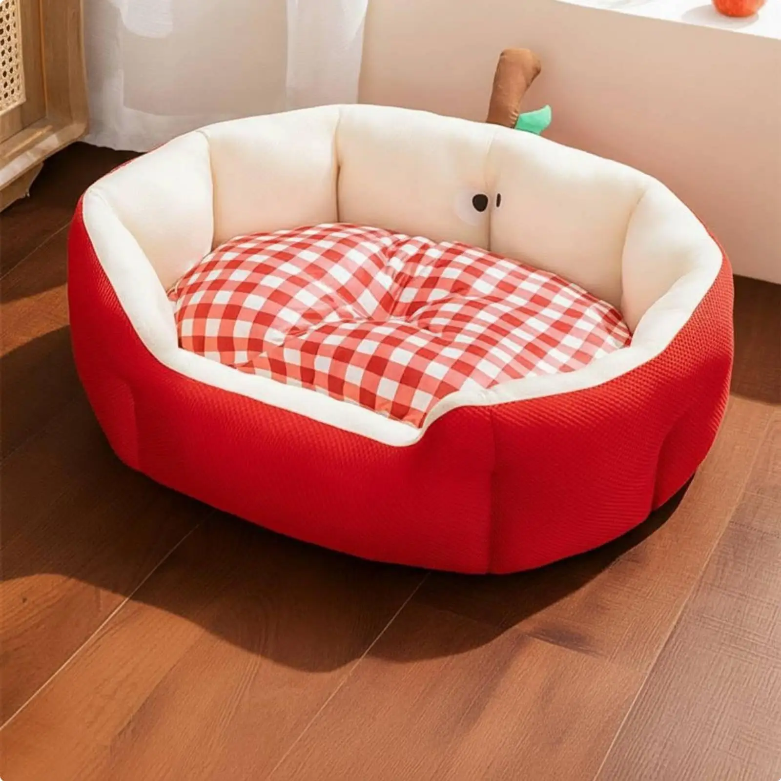 Cama transpirable forma fruta para gatos y perros pequeños - imagen 2