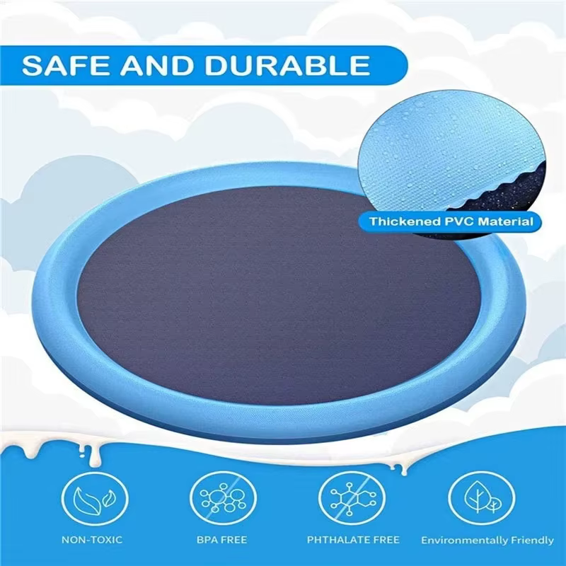 Alfombra rociador inflable para perros – Piscina de juegos - imagen 3
